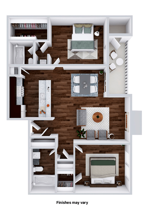 B1 2 bedroom stony creek